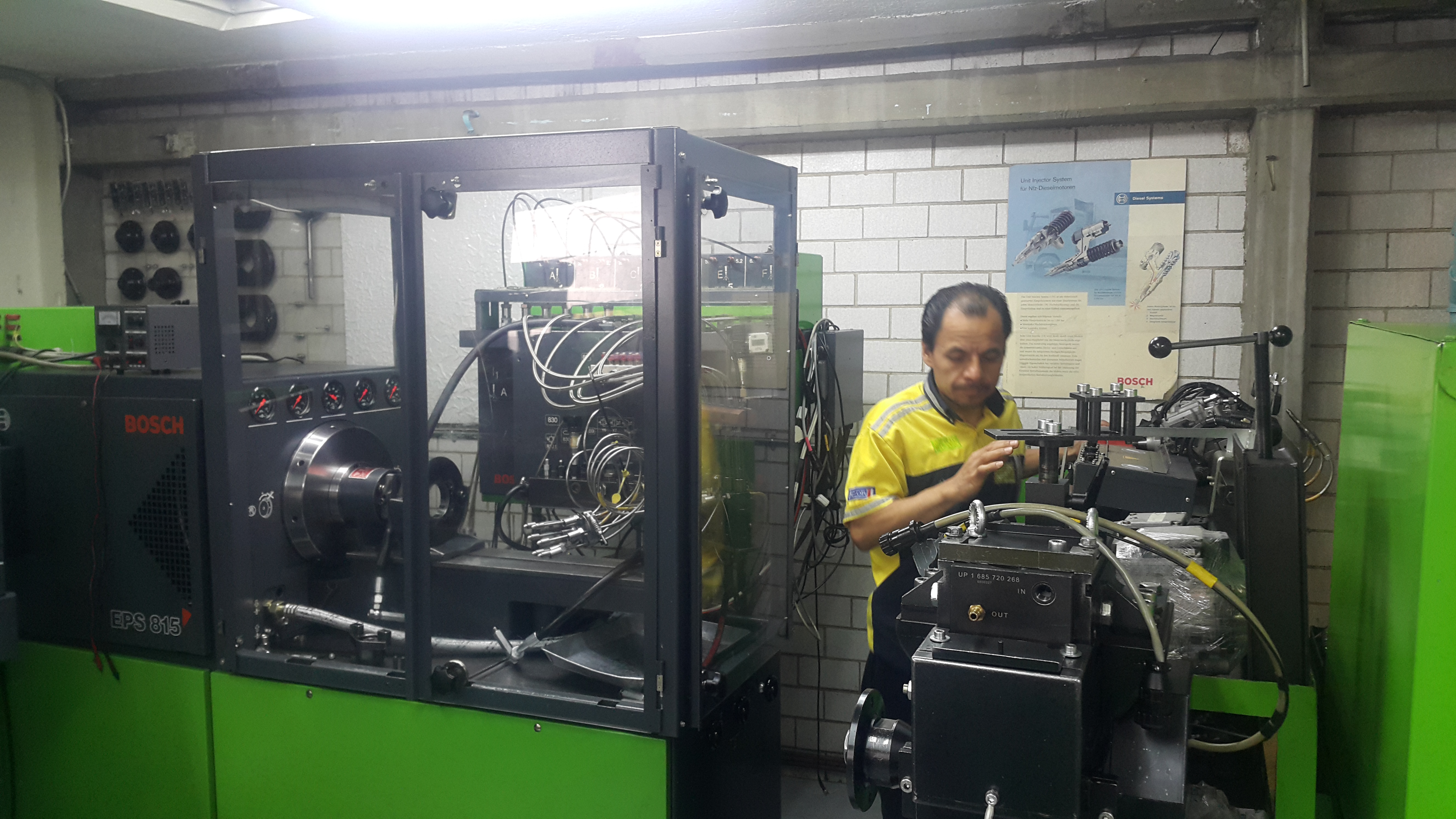 Servicio de revisión y reparación de turbocargadores